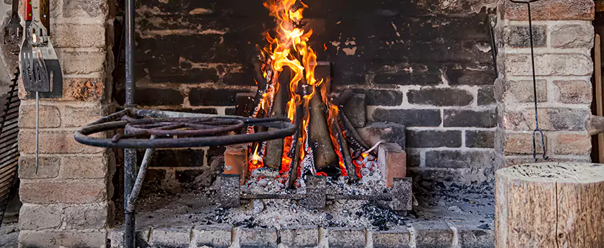 Cracked Electric Fireplace Bricks Repair Services in Westchester, IL