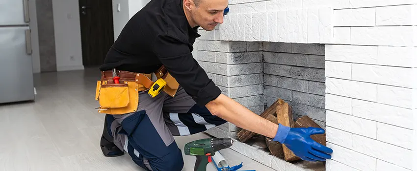 Fireplace Damaged Damper Frame Repair Services in Westchester, Illinois